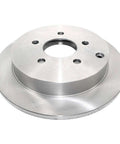 Rear Solid Disc Brake Rotor With Forged Flange For Precise Fit And ABS Signaling, multi lip seals, induction hardened raceways