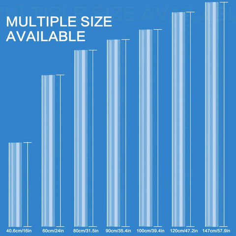 Top Shelf Clear Self Adhesive Wall Corner Protectors Keep Door Frames Cabinets And Baseboards Looking Crisp While Battling Daily Nicks Perfect Diy Project Pick 31 5 By 1 18 Inch sizes displayed on a blue background.