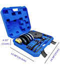 20Pcs Wheel Hub Bearing Tool Set For Easy Removal And Installation, Heavy Duty Bearing Splitter Kit in blue case, 82mm