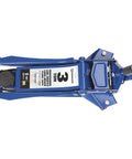 Long Reach Low Profile Floor Jack For Low Clearance Cars, 3 Ton Capacity, Quick Lift Foot Pedal, Dual Piston Pump, top view