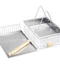 Beekeeping Uncapping Station All In One For Easy Honey Harvesting with stainless steel tray strainer and deep tray setup