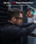 Ride Or Die Tough As Nails Safety Glasses Ansi Z87.1 Certified with foam earplugs for shooting and construction use.