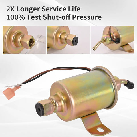 DIY Ready Fuel Pump Tune Up Kit For Onan MicroLite MicroQuiet RV 4000 Generator fuel pump close-up view