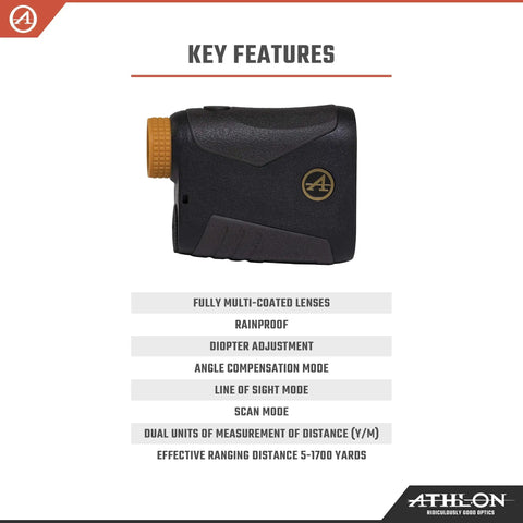 Built Ridiculously Tough Weatherproof Laser Rangefinder Featuring Fully Multicoated Optics And Rapid Scan Mode For Heavy Duty Precision On The Trail Or Driving Range No Sweat