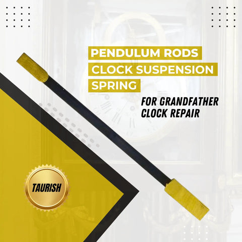 Five And A Half Inch Pendulum Rod Suspension Spring With Dual End Attachments For Grandfather Clocks Replacement Part