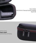 Durable EVA Case For FLIR TG165-X TG267 TG275 TG297 Thermal Cameras With Secure Belt Clip, Semi Waterproof Hard Shell