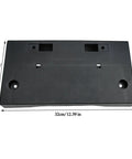 Front Bumper License Plate Frame Bracket For Nissan Frontier 2005 2006 2007 2008 2009 2010 2011 2012 2013 2014 2015 2016 2017 2018 2019 Steel Bumper Direct Replacement No Drilling, showing dimensions.