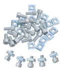 Heavy Duty M5 T Slot Sliding Nuts Set Metal Hex Nuts Assortment For Woodworking Milling And Industrial T Track Applications