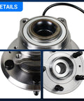 Detailed view of Rear Wheel Bearing And Hub Assembly For 2010-2017 Chevy Equinox And GMC Terrain With 5 Lug And ABS