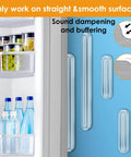 Fridge with Clear Wall Protectors 6 Pack For Furniture Fridge Door Stopper With Strong Adhesive Backing Bumper Guards