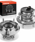 Two Pack Rear Wheel Bearing And Hub Assembly With Five Lug For Mazda CX5 2013 Through 2020 And Mazda 6 2014 Through 2020 Direct Fit FWD