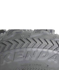 Close-up of Bearclaw EX 22x8x10 Front ATV UTV SxS Tires 6 Ply Aggressive All Terrain Tread with Rim Saver Technology
