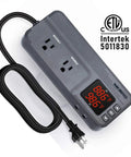 Temperature And Humidity Controller ITC-608T Dual Stage Thermostat For Grow Tents And Greenhouses Your Go-To Gear For Mushroom Cultivation