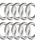 M12 Transmission Drain Plug Gasket Kit Fits Toyota 4Runner And Lexus GX460 IS250 IS300 IS350 SC300 SC400 10 Pack 17 mm O.D.