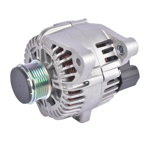 110 Amp 12V Alternator Replacement For Hyundai Santa Fe Sonata Kia Optima Sorento L4 2.4L 2.0L Turbo 2010 2014 Drop In Ready