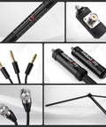 Portable 10 Band HF Antenna For Ham Radio On The Go Vertical Multiband 80m To 6m Antenna With 304 Stainless Connector Parts
