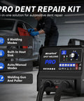 Heavy Duty Auto Body Dent Repair Spot Welder Kit With Manual And Auto Modes, 3500W Stud Welder, display close-up, 6 welding modes