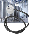 No Touch Ultrasonic Liquid Level Sensor For Household Appliances With Switching Output And 2 MHz Probe, DC 10 To 36V displayed with industrial tanks