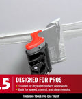 24-Inch Skimming Blade With 0.3mm German Stainless Steel Insert Replaceable Blade And Ergonomic Aluminum Profile For Drywall Use