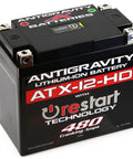 Heavy Duty Lithium Motorcycle And Powersport Battery With Built In Jump Starting 8Ah For ATV Quad UTV Scooter Lawn Mower Generator