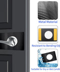 Door Lock Repair Plate Kit Reinforcement Fixing Plate For Knob Lever And Deadbolt Filler Cover To Prevent Loose Or Wobbly Locks
