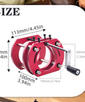 Pro Grade Router Lift Base With Aluminum Alloy Construction, 4 Jaw Clamping, Stainless Steel Rod, size specifications