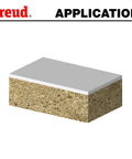 Double Compression Router Bit Application on Wood Panel with DoubleSided Material