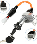 Ignition Switch Key Assembly For GY6 49cc 50cc 125cc 150cc Chinese Scooters And Mopeds Replacement Parts Fits Tao Tao VIP