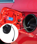 Gas Tank Filler Cap Replacement For Toyota Vehicles Compatible With 4Runner Avalon Camry 77300-33070 on a red car