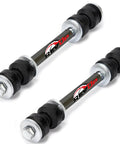 Pair Front Sway Bar Stabilizer Link Kit For Chevy Avalanche Blazer Escalade Suburban Sierra Savana Silverado Tahoe Yukon Hummer 1978 To 2019 Easy Install Fits GM Trucks And SUVs, two black metal links