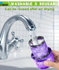 Washing a Dyson Vacuum Filter Replacement 3 Pack For V11 Series And V15 Detect Submarine Cordless Vacuums under running water.
