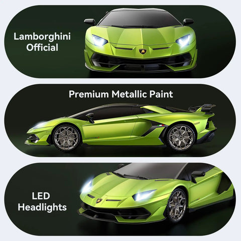 Lamborghini Licensed Remote Control Car 1 To 16 Scale Aventador SVJ Ride Ultra Fast RC Race Toy For Kids And Collectors Electric Sport Car