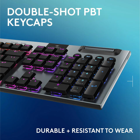 Full Size Wireless Gaming Keyboard Featuring Legit Clicky Switches And Seamless Tri Mode Pairing For PC Gamers Seeking Zero Latency Delays And Truly Smooth Customization Flow, showing double-shot PBT keycaps.
