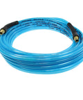 Flexeel Reinforced Polyurethane Air Hose Three Eighths Inch ID, 100 Foot Length, Rugged Workhorse For Outdoor Jobs, coiled view