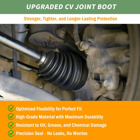 Versatile CV Axle Boot Repair Kit For 19 To 34mm Shafts in use on vehicle axle