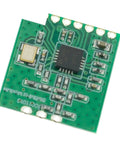 868MHz RF Transceiver Module With SPI Interface For Long Range Low Power Communication M115 on green circuit board close-up