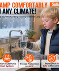 Scilulu 30ft heated RV water hose; freeze protection to -45°F, lead-free & BPA-free