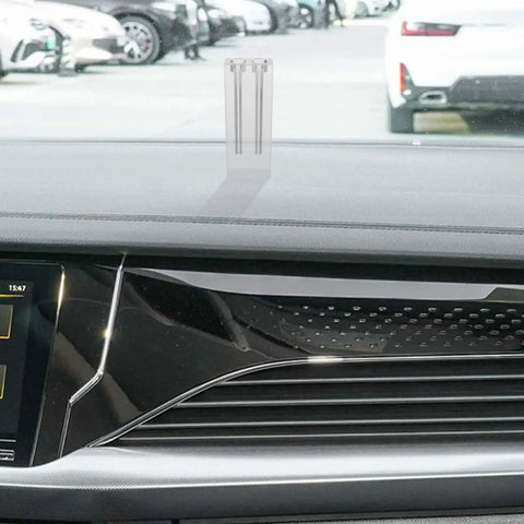 Oil Viscosity Tester And Quality Comparator Stand For Engine And Transmission Oils Acrylic gearhead-friendly demonstration tool on car dashboard