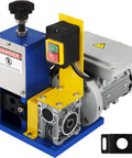 Automatic Electric Wire Stripping Machine 0.05 Inch To 0.98 Inch Portable Aluminum Alloy Wire Stripper Tool For Scrap Copper Recycling Dark Blue Durable Heavy Duty Workhorse