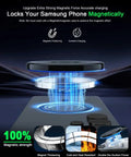 2 Pack Magnetic Wireless Charger Pads With 6ft Cable 15W Fast Charging Strong Magnetic Alignment Locks Your Phone In Place No Slips