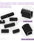 Must Have All In One DIP IC Socket Adaptor Kit With 35 Pieces 2.54mm Pitch, showing straight needle and flame-retardant shell.