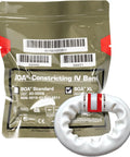 Constricting IV Bands XL With Vacuum Sealed Quick Vein Access For Combat And Trauma, Easy Rolling Action, Built For Big Arms, Beefed Up Medical Gear For Rapid Vein Access In Diabetic Care And Emergencies, packaged with white band