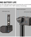 Long battery life indicator on wireless dropper post with remote for mountain bikes gravel rigs and e bikes fits 27.2mm 30.9mm 31.6mm seats 125mm travel trail ready quick height adjust on trails smooth quiet ride built for climbs drops and all day rides