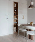 Modern kitchen with brass cabinet pulls showcasing antique brass cabinet pulls 7 9/16 inch vintage industrial zinc alloy drawer handles.