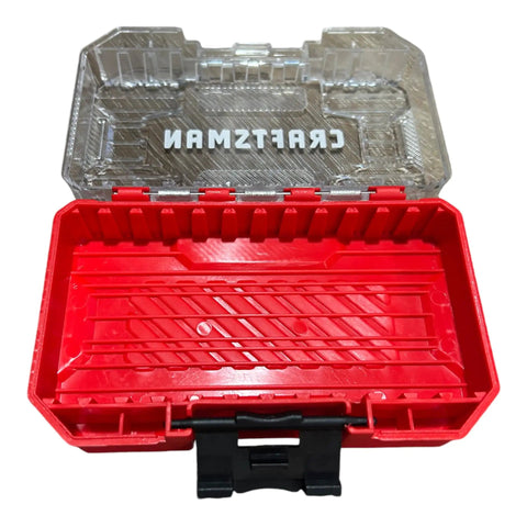 Top Shelf Hassle Free Compact Stackable Storage Cases 4 Pack Versastack Compatible Plastic Tool Organizer Nifty Small Parts Bins Lightweight Portable Container For Shop Gear And Quick Fixes