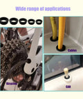 35 Piece Top Hat Rubber Grommet Kit Built Tough Five Sizes Three Quarter Inch Seven Eighth Inch One Inch One And A Quarter Inch One And A Half Inch Silicone High Temp Flame Resistant Grommets For Wiring Firewall Holes Cable Bushing And Irrigation, cable and bicycle use