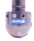 RGG20 308590 Milling Machine Cleaning Tool with air or hydraulic actuation, close-up view of tool housing with connectors.