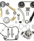 Timing Chain Kit Water Pump With VCT Solenoid Actuator Gear For 2.4L GM Engines 2009 To 2017 Fits Chevy Equinox Malibu Cobalt