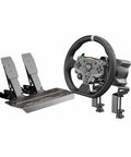 R3 Direct Drive Steering Wheel And Pedals Kit For Xbox And PC, 3.9 Nm Wheelbase, 11 Inch Racing Wheel, Desk Clamp, Pedals, All In One Plug And Play Racing Rig.