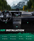 HVAC Heater Blend Door Actuator Replacement For Toyota RAV4 Corolla CT200H Top Shelf Climate Control Motor Upgrade Auto Temp Lever Genuine Fit Smooth Out Your Ride viewed in a modern car dashboard interior.